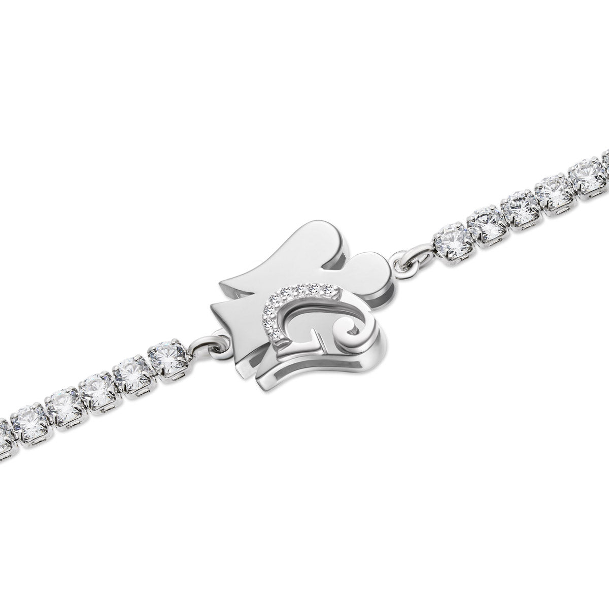 Bracciale tennis Alfabeto