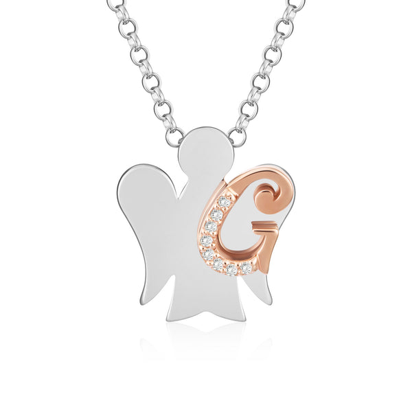Necklace with letter G 