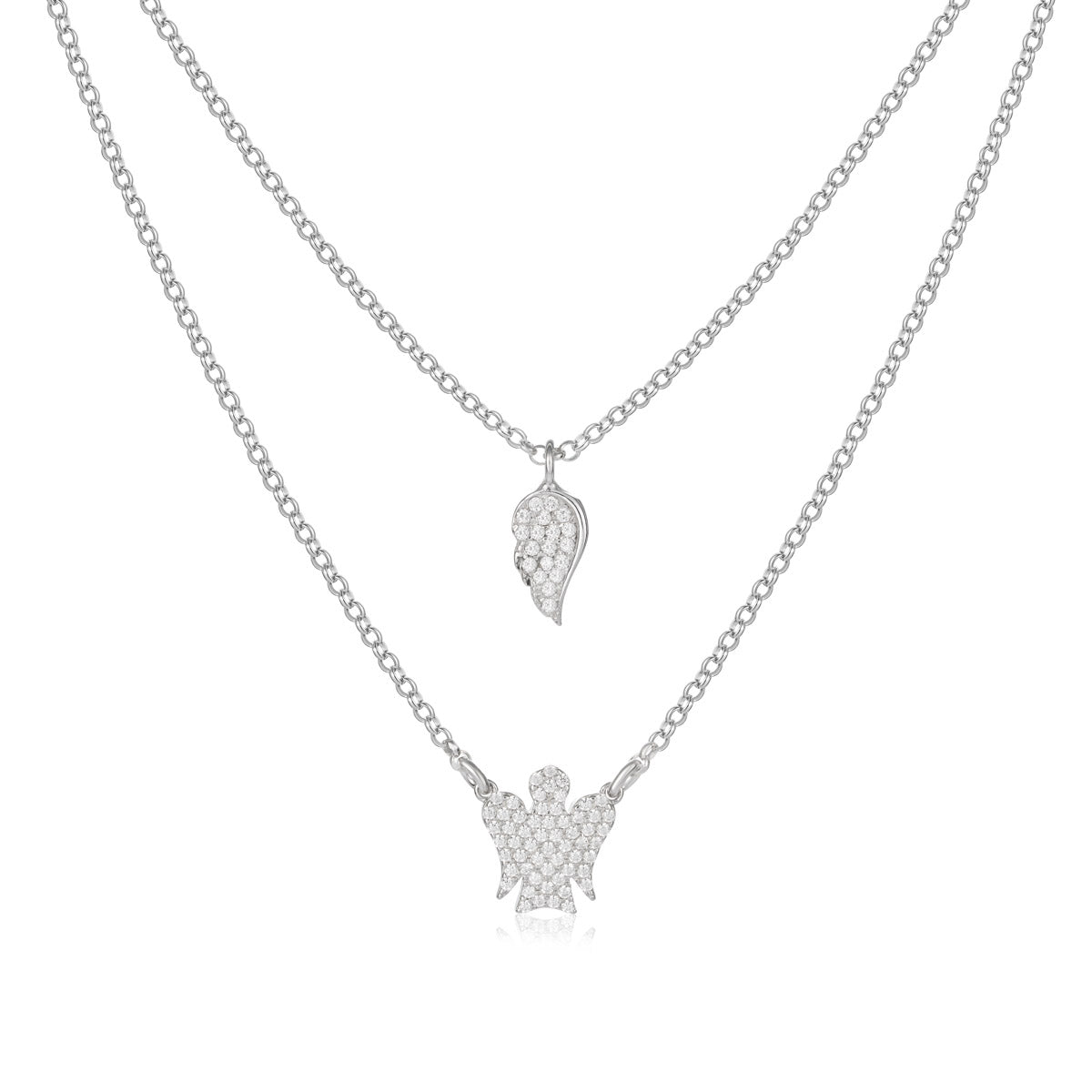 Collana con Angelo Ala e Zirconi