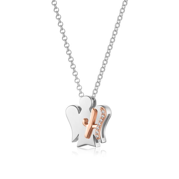 Necklace with letter H 