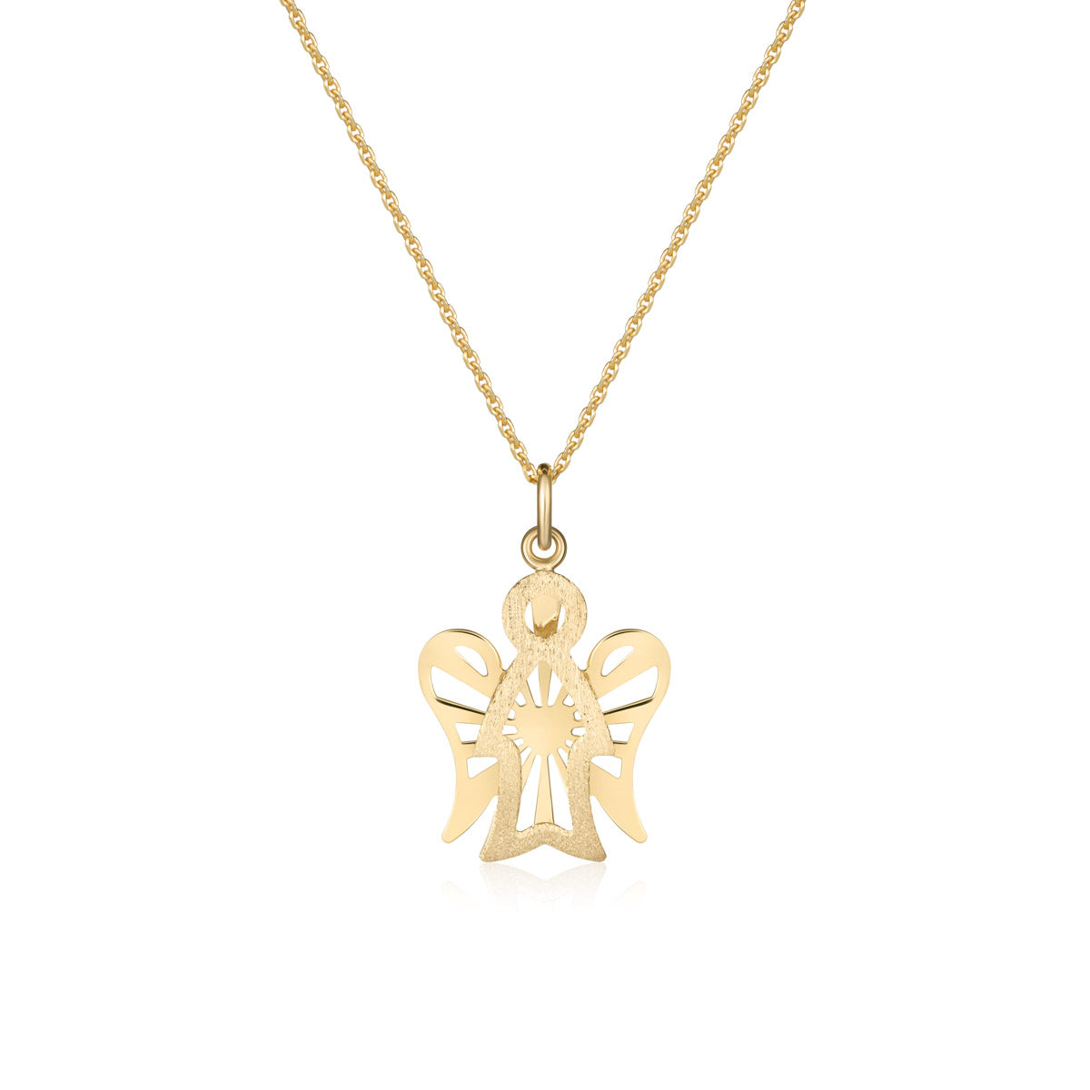 Collana con Angelo e Cuore