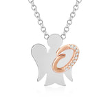 Necklace with letter O 