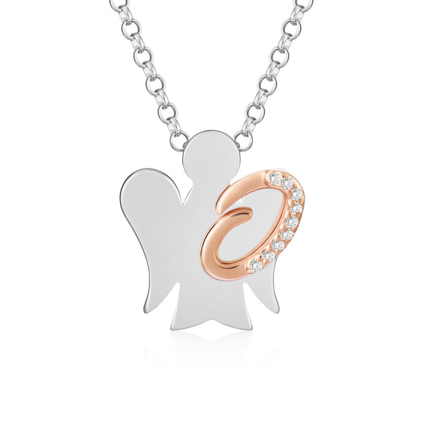 Necklace with letter O 