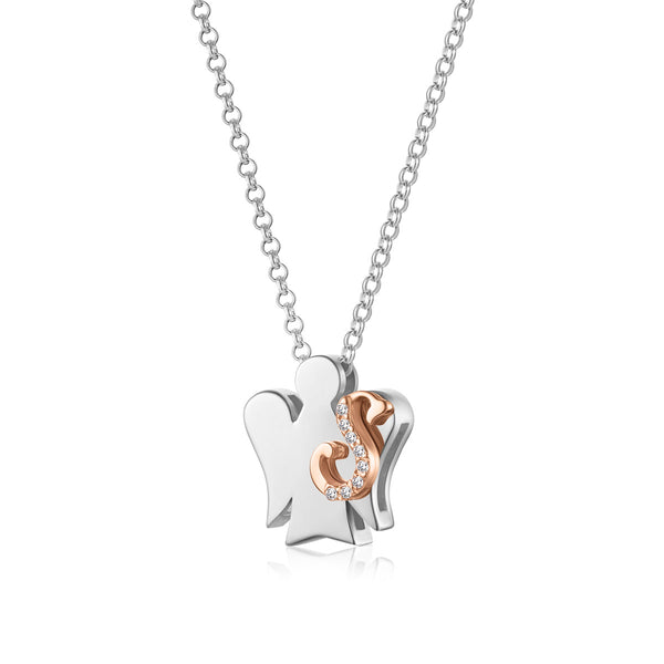 Necklace with letter S 