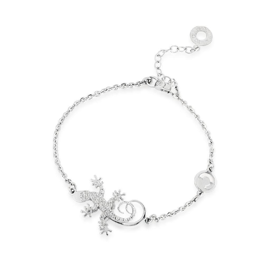 Bracciale Con Geco in Argento ROBERTO GIANNOTTI