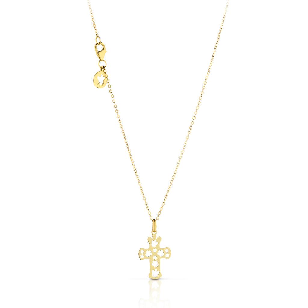 Collana In Oro Giallo con Croce - Roberto Giannotti