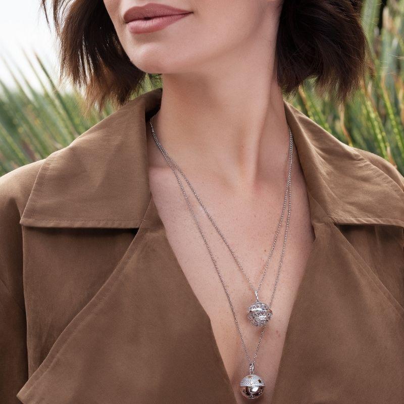 Collana Chiama Angeli In Argento