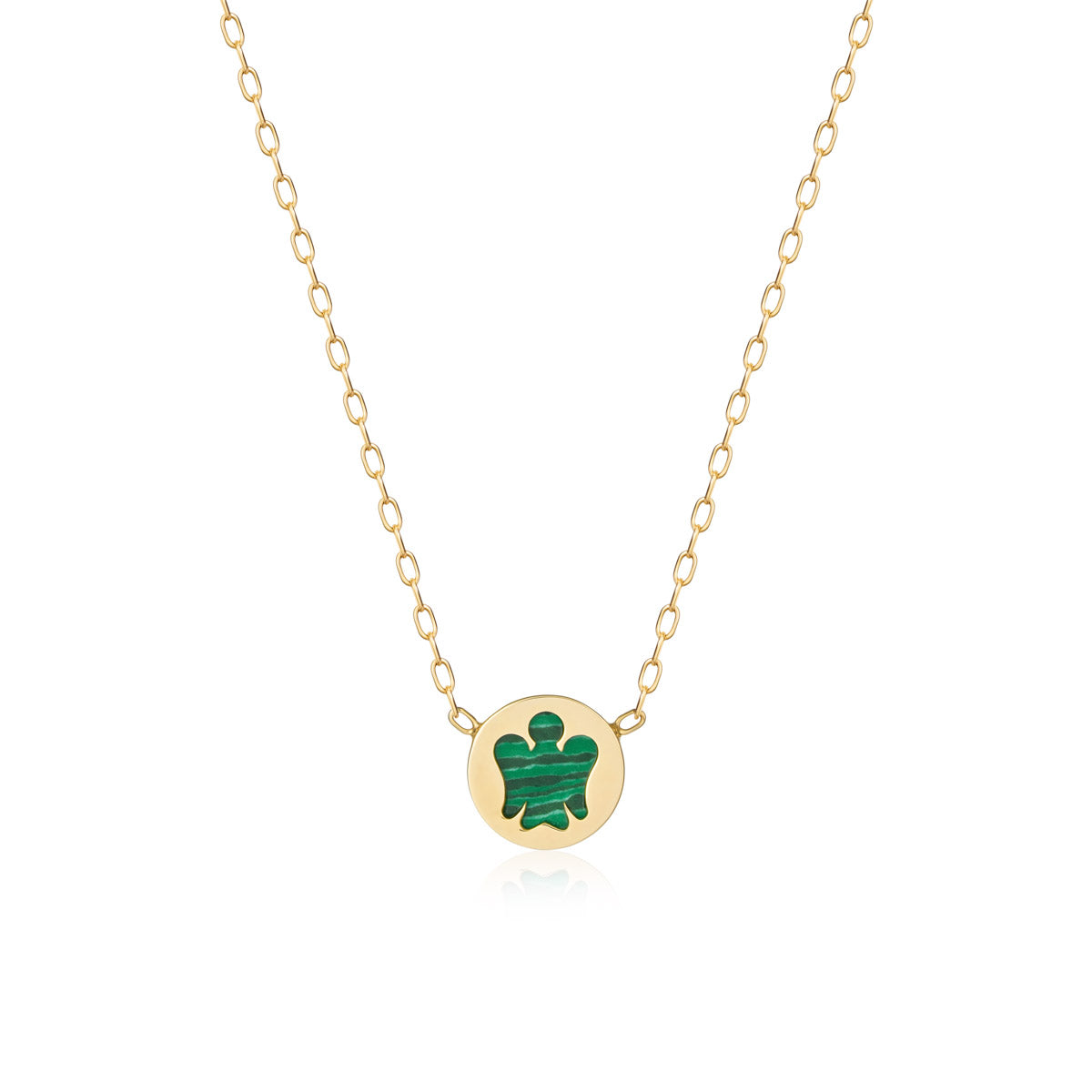 Collana in Malachite