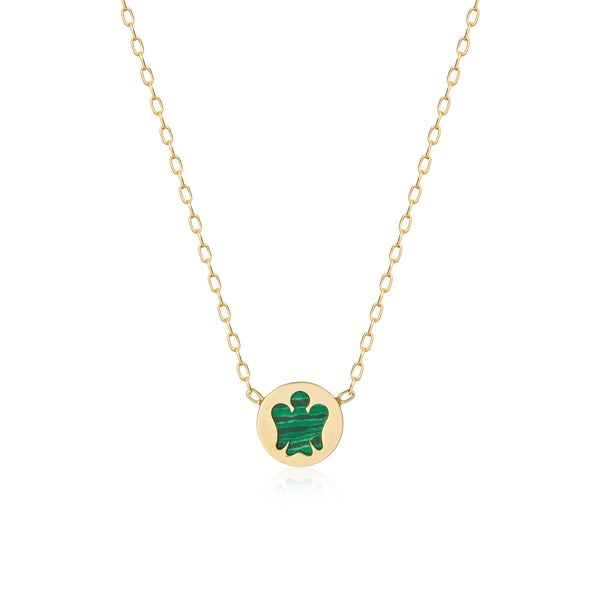 Collana in Malachite