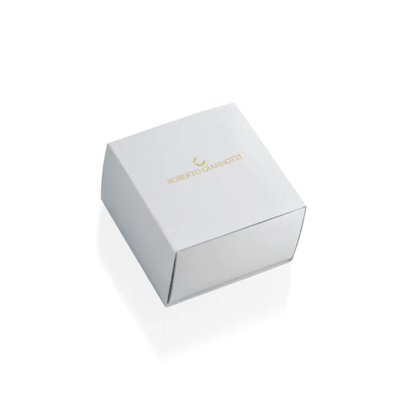 Ring in silver and zircons