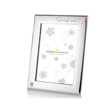 Cornice in Argento "Sei nel mio cuore" rosa