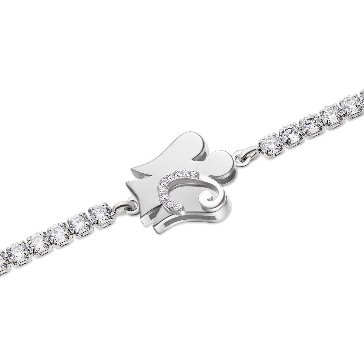 Bracciale tennis Alfabeto