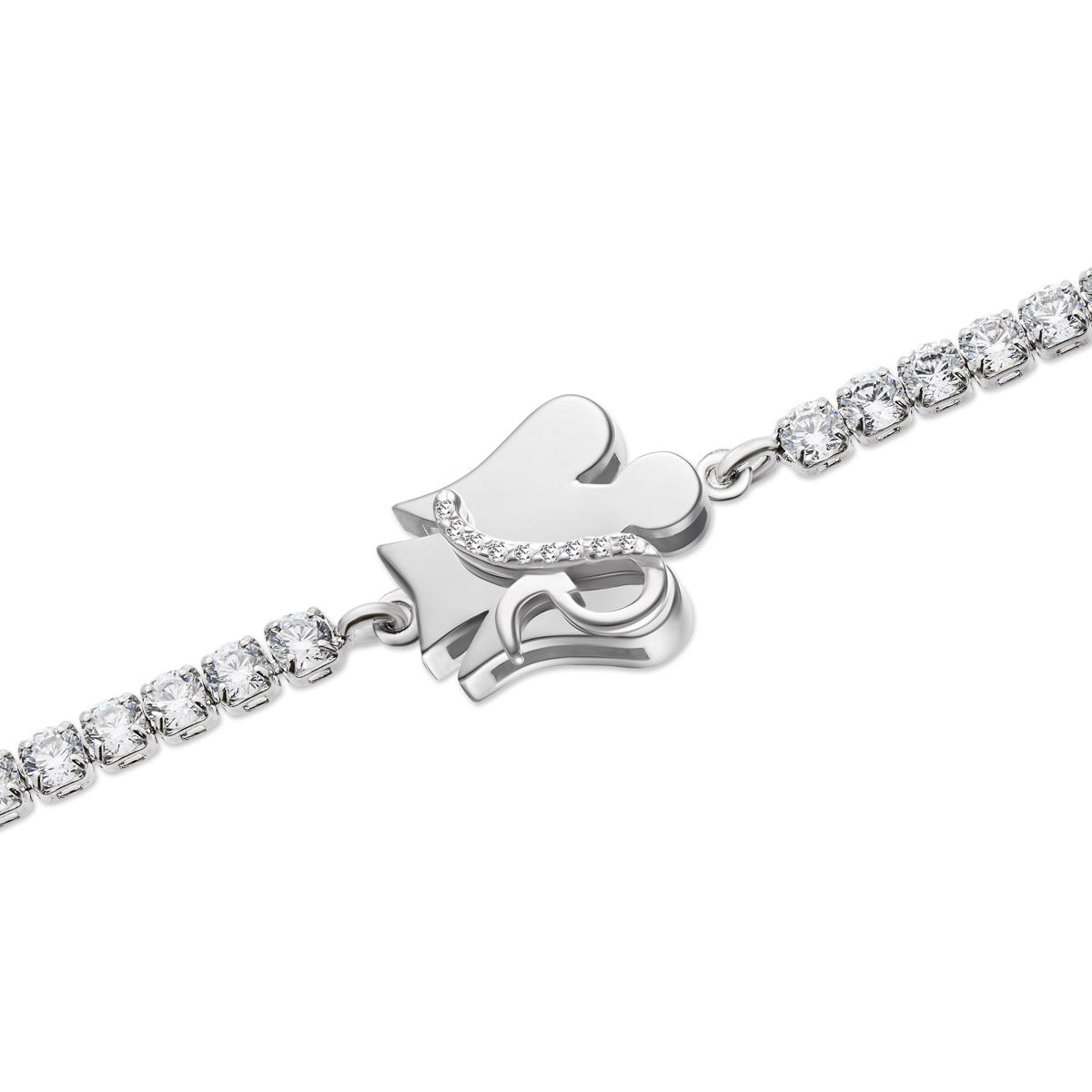 Bracciale tennis Alfabeto