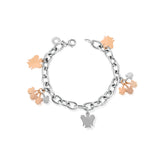 Bracelet with Angels in Silver
