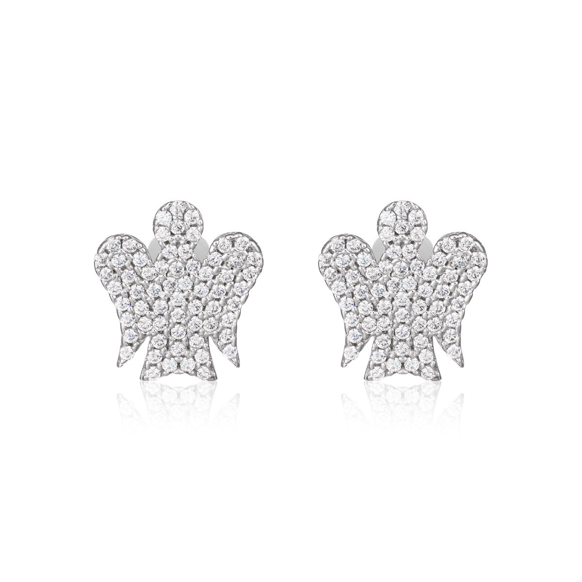 Orecchini Angeli in Argento e Zirconi