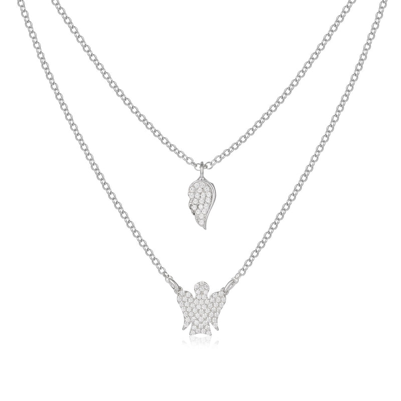 Collana con Angelo Ala e Zirconi