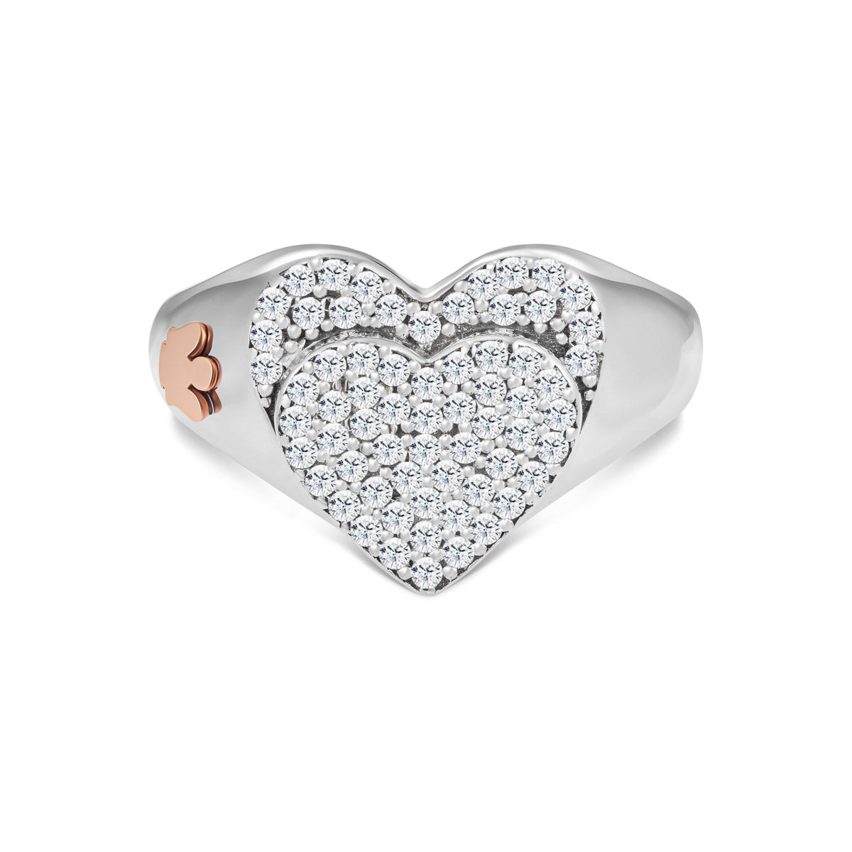 Anello con Infinito con lavorazione lucida in ARGENTO 925 Galvanica Oro