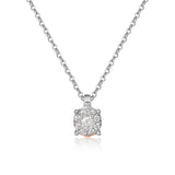 Necklace with Angel in Gold and Diamonds