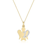 Collana Alfabeto in oro e diamanti