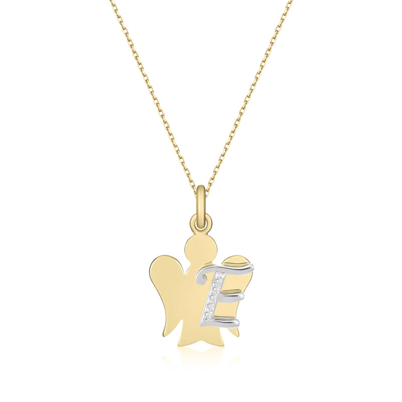 Collana Alfabeto in oro e diamanti
