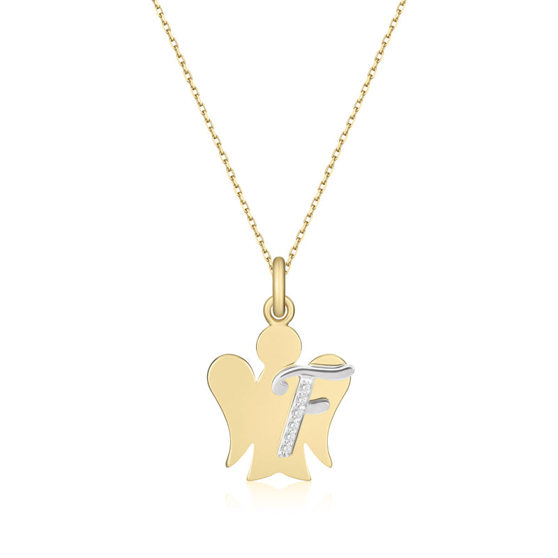 Collana Alfabeto in oro e diamanti