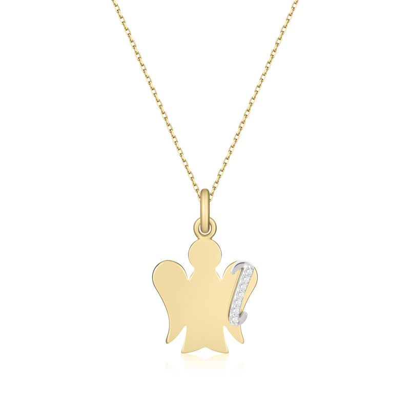 Collana Alfabeto in oro e diamanti