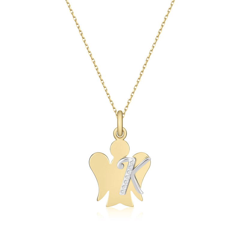 Collana Alfabeto in oro e diamanti