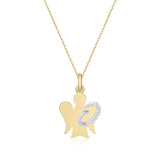 Collana Alfabeto in oro e diamanti