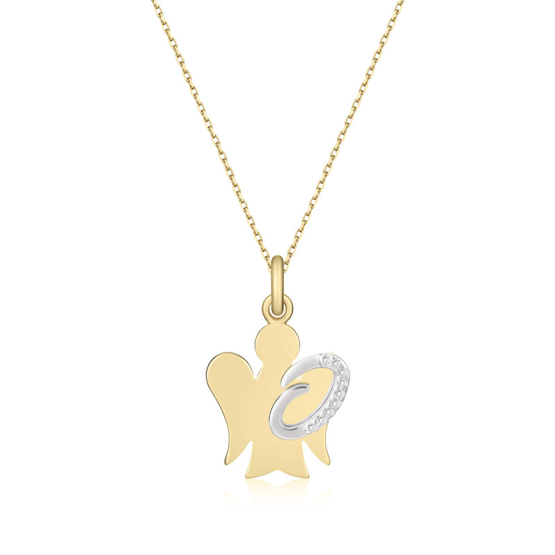 Collana Alfabeto in oro e diamanti