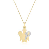 Collana Alfabeto in oro e diamanti