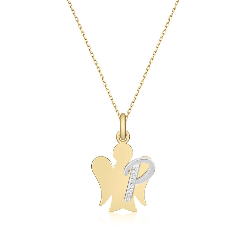 Collana Alfabeto in oro e diamanti