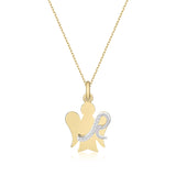 Collana Alfabeto in oro e diamanti