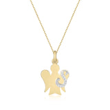 Collana Alfabeto in oro e diamanti
