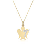 Collana Alfabeto in oro e diamanti