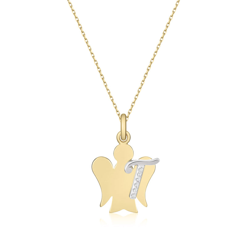Collana Alfabeto in oro e diamanti