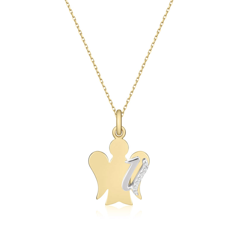 Collana Alfabeto in oro e diamanti