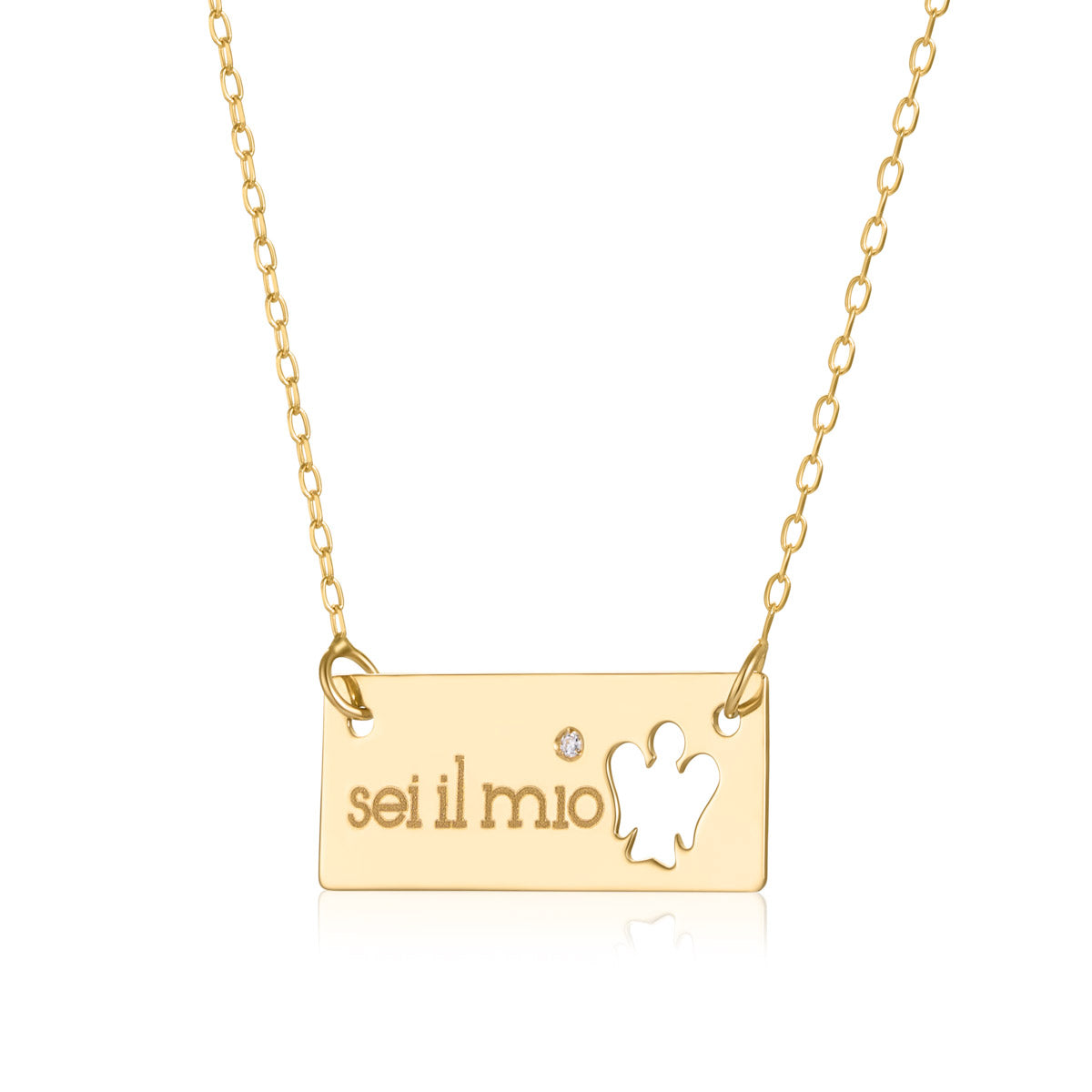 Targhetta rettangolare "Sei il mio..."