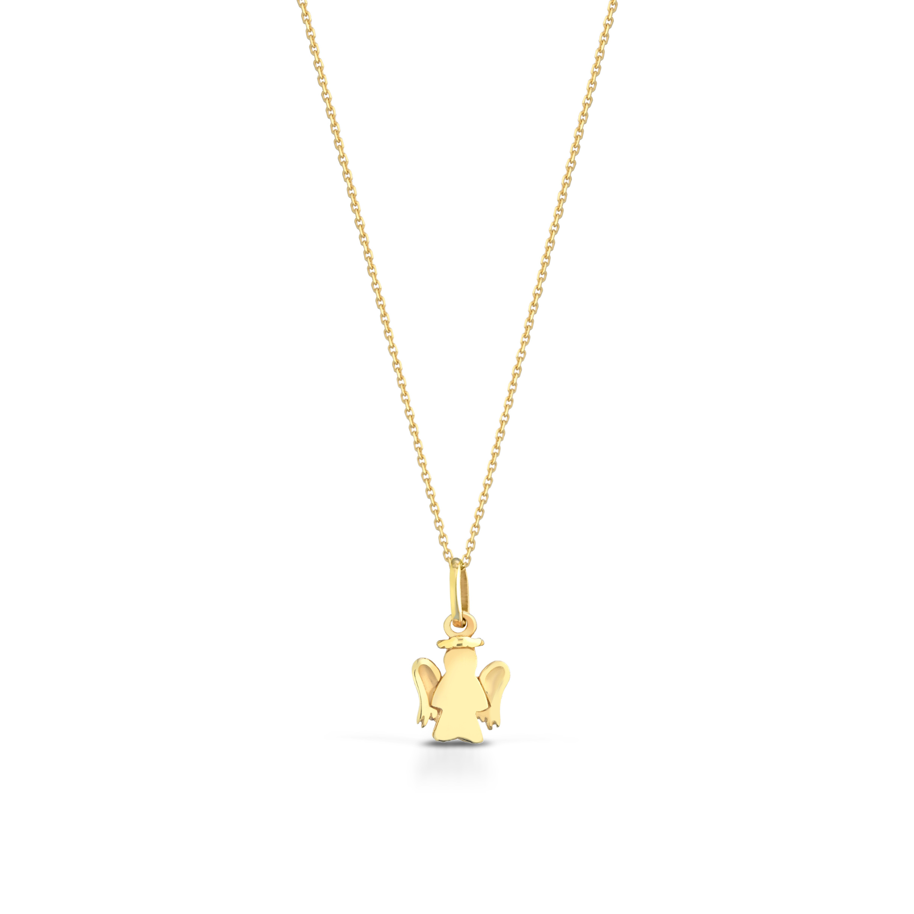 Collana con angelo oro