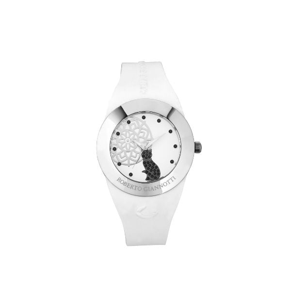 Clock with White Angels
