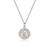 Collana Chiama Angeli in Argento e Zirconi