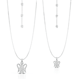 Collana con angelo in oro e diamanti - Roberto Giannotti