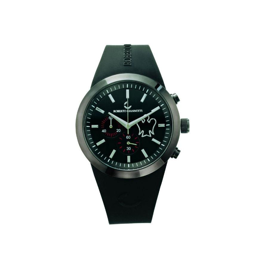 Orologio con Angeli ghiera grafite - Roberto Giannotti