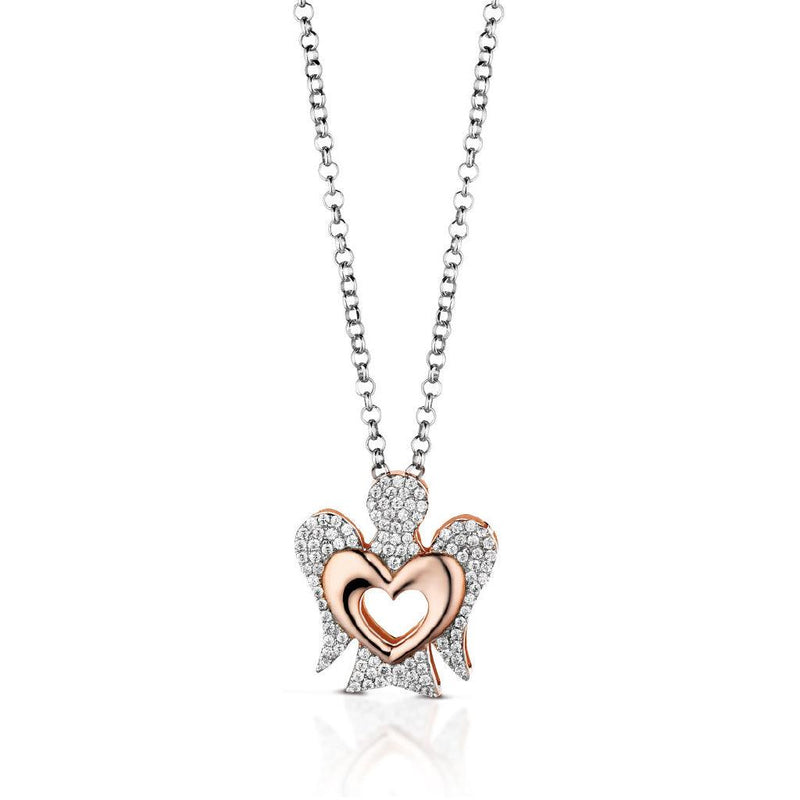 Collana con Angelo in Argento ROBERTO GIANNOTTI
