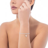 Bracciale con Angelo in Argento - Roberto Giannotti