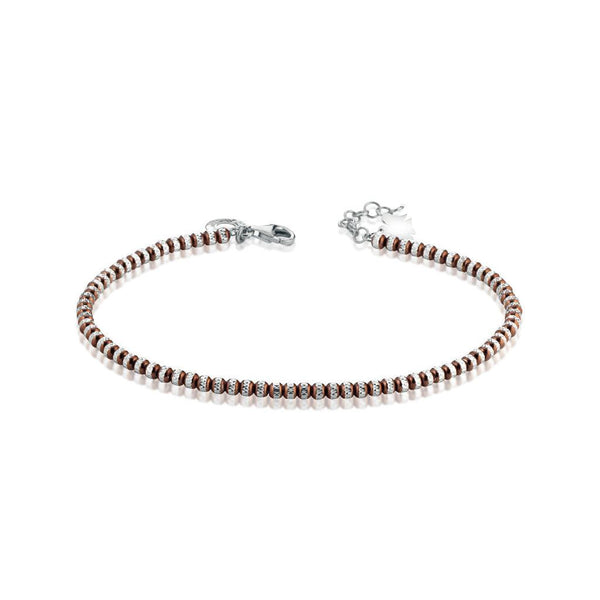 Bracciale in Argento con Angelo e Sfere ROBERTO GIANNOTTI