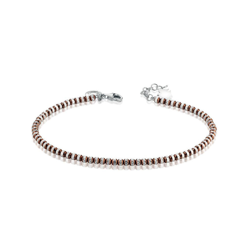 Bracciale in Argento con Angelo e Sfere ROBERTO GIANNOTTI