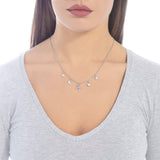 Collana in Argento con Angelo Luna e Stelle - Roberto Giannotti