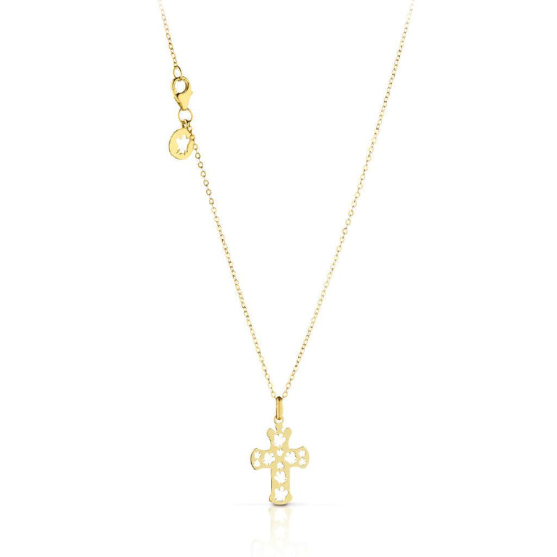 Collana In Oro Giallo con Croce - Roberto Giannotti