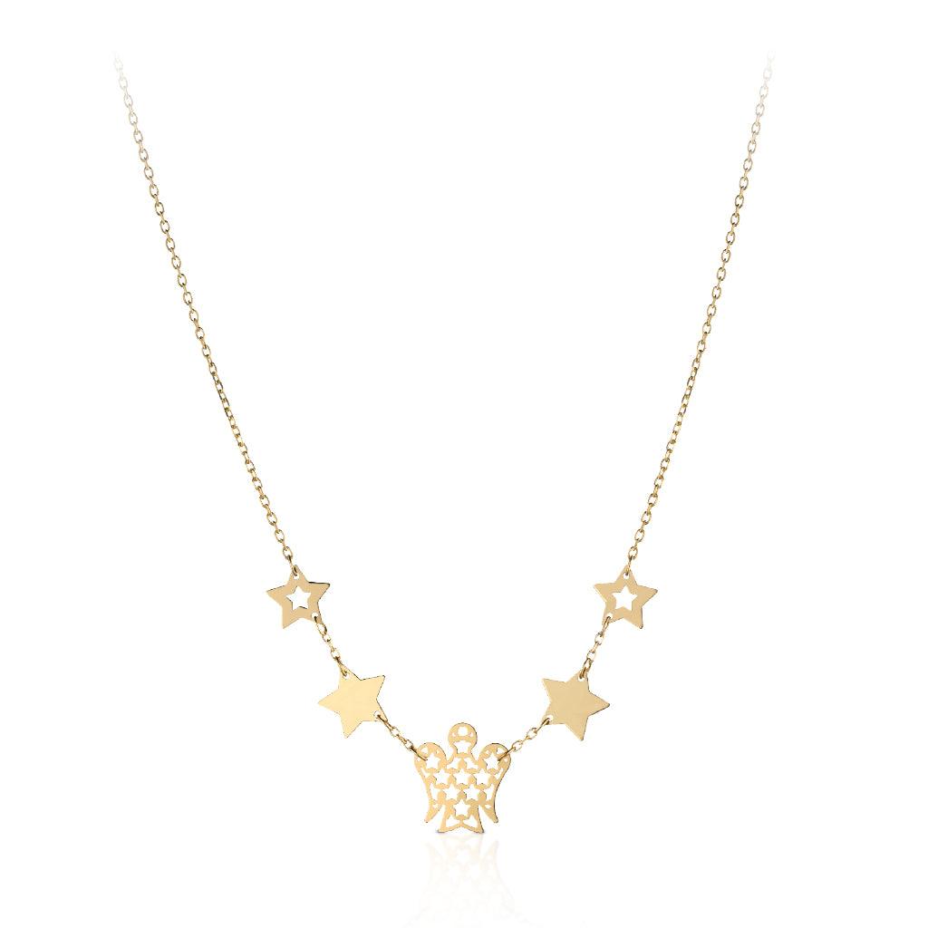 Collana Angelo in Oro giallo e bianco | Roberto Giannotti