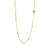 Collana con Angelo in argento e zirconi - Roberto Giannotti